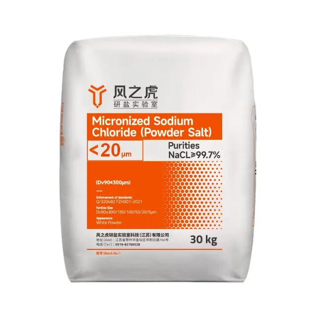 Sal Industrial refinado fino sal inorgânico 5/20/30/100/300/500 mícrons industrial sal fabricantes