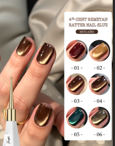 Nouvelle Tendance Vernis à Ongles Gel UV Effet Œil de Chat Longue Durée 10ml Résine Naturelle UV LED pour Salon de Manucure Logo Personnalisable Gratuitement - Product Image 1