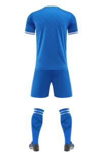Karsevali <span class=keywords><strong>Madrid</strong></span> Mbappe # Ensemble Cadeau de 10 Maillots/Shorts et Chaussettes de Football Respirants pour Enfants et Jeunes (Tailles 26/27) (Bleu 30) - Product Image 3