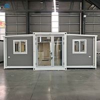 Assemblage facile portatif de structure métallique de la Chine de Chambre extensible pliable préfabriquée de conteneur écologique