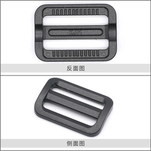 Hebilla de plástico con anillo en D D-001 de 26 mm para bolsos, resistente al desgaste, material POM ecológico - Product Image 2