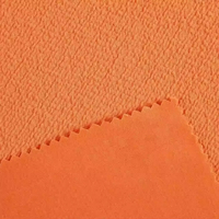 Tissu sergé extensible de haute qualité 100% tricot Polyester Seersucker matériaux de tissu froissé pour l'utilisation des vêtements
