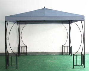 Pergola <span class=keywords><strong>in</strong></span> Acciaio Verniciato a Polvere <span class=keywords><strong>per</strong></span> Esterni, Padiglione <span class=keywords><strong>in</strong></span> Acciaio Ispirato alla Natura, Carport, Garage, Giardini, Deposito <span class=keywords><strong>Auto</strong></span> <span class=keywords><strong>in</strong></span> Metallo - Product Image 4