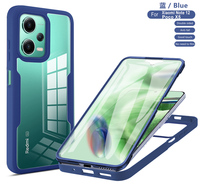 360 degrés étui complet coque de téléphone pour Xiaomi MI 13 Lite 13 13 Pro POCO F5 F5 Pro clair TPU + acrylique + écran avant pour animaux de compagnie