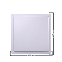 Lecteur RFID UHF passif longue portée TECHRFID 12dbi RS232/RS485 0-12M Lecteur et écrivain intégré de type ABS fixe