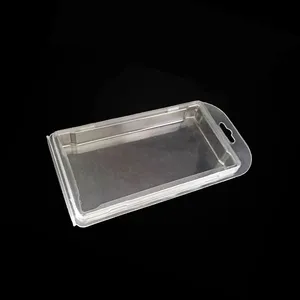 Confezione Blister scatola per vassoio di imballaggio incernierata a conchiglia in plastica