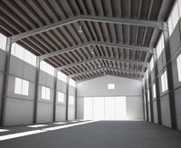 Pré-Structures métalliques de bâtiment d'ingénierie pour des églises, structure en acier préfabriquée d'atelier d'entrepôts