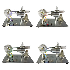 Modèle de <span class=keywords><strong>moteur</strong></span> à air chaud <span class=keywords><strong>Stirling</strong></span> jouet éducatif générateur d'électricité coloré - Product Image 4