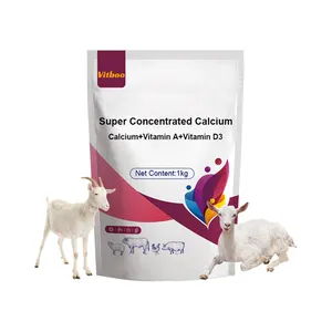 Additivo Alimentare OEM per Vitelli e Agnelli, Polvere di Calcio Super Concentrata, Integratore per Ossa e Articolazioni per Bestiame, per Animali Forti e in Piedi - Product Image 1