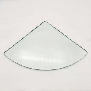 Bathroom Accessory Wall Mount <strong>Corner</strong> <strong>Shelf</strong> <strong>Floating</strong> 8mm Glass - Product Image 4