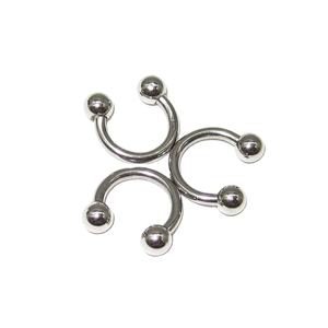 Herradura Circular Septum Nariz Anillo Acero inoxidable Pezón Aros Nariz Septum Ceja Oreja Piercing Joyería para el cuerpo - Product Image 2