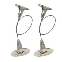 Kit de fils de suspension réglables de 2m Fil de suspension de miroir robuste de 1.5mm