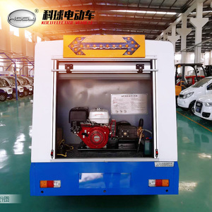 KQQU High-Pressure Washing Truck Electric Sanitation Vehicle 10m Water Gun Range Municipal Use - Product Image 2