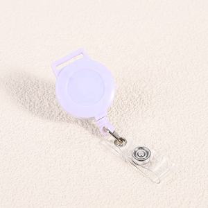 Porta Tarjetas de Identificación Retráctil de Plástico ABS Resistente <span class=keywords><strong>Bocho</strong></span> B-BR008, Fácil de Usar, para Cordón - Product Image 4