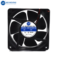 Ventilateur de refroidissement pour boîtier d'ordinateur PC AM12038M12B 12V 24V, ventilateur CPU 120mm 12cm, ventilateur DC sans balais 120mm x 120mm x 38mm