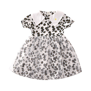 Proveedor de Vestidos Florales para Fiestas de Niñas con Diseños de Vestidos de Princesa con Encaje para Niñas de Proveedor Chino - Product Image 1