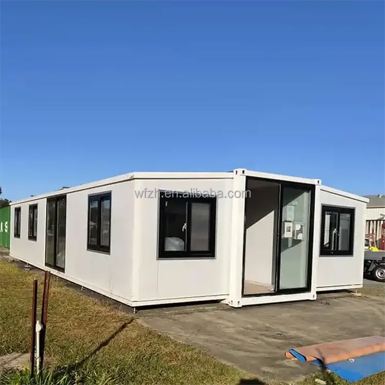 2 bedroom Prefabricated Modern Luxury Prefab Expandable Folding Container Homes Houses Hot Product For Sale