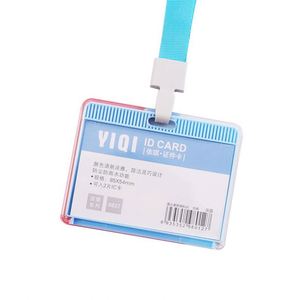 ซองใส่บัตรอะคริลิคใสแบบกำหนดเองได้ พร้อมสายคล้องคอแบบยืดหดได้ สีและโลโก้ตามสั่ง พกพาสะดวก - Product Image 3