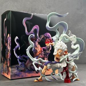 Figura de Luffy Gear 5 de One Piece de 25 cm, Forma Nika, <span class=keywords><strong>Despertar</strong></span> del Dios del Sol con Efectos de Llama, Figura de Acción de PVC, Modelo Coleccionable - Product Image 6