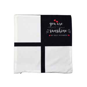 Sublimazione stampabile cuscino del pannello vuoto "tu sei il mio sole" per uso domestico o alberghiero con Cartoon e plantare - Product Image 3