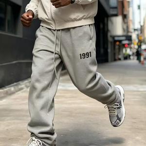 Sweat à capuche Fear S31 avec lettrage ample sur le devant, adapté aux hommes et aux femmes, accompagné d'un pantalon. Dieu - Product Image 4