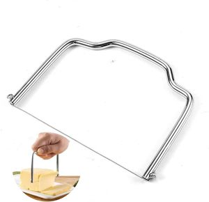 YIGO Trancheuse à fromage en acier inoxydable multifonction efficace et durable Couteau à fromage Beurre Avocat Trancheuse à fromage Outil de coupe - Product Image 2