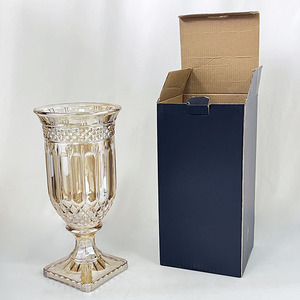 Jarrón <span class=keywords><strong>de</strong></span> Flores <span class=keywords><strong>de</strong></span> Vidrio Dorado Champán Elegante y Económico al por Mayor para Decoración <span class=keywords><strong>de</strong></span> Mesa <span class=keywords><strong>de</strong></span> Boda MH-TZ0845 - Product Image 6