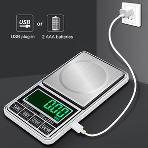 Báscula Digital de Bolsillo Electrónica Mini de 500g x 0.01g para Oro, Plata de Ley y Joyería, Balanza de Gramos - Product Image 2