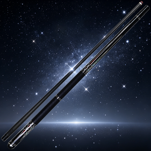 Taco de billar profesional ASN WJTZ-02 <span class=keywords><strong>Elite</strong></span> T800 con <span class=keywords><strong>eje</strong></span> de fibra de carbono, conicidad profesional, longitud paralela de 400 mm, listo para torneos - Product Image 1