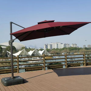 Sombrilla de patio <span class=keywords><strong>rectangular</strong></span> ligera de alta calidad, sombrilla de jardín impermeable para muebles de exterior - Product Image 1