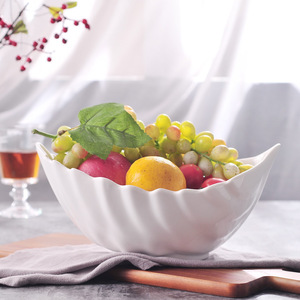 Grand saladier en céramique en forme de fruits et légumes, vaisselle et assiettes de style français occidental - Product Image 2