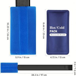 Compresa de Gel Frío/Calor para Alivio del Dolor, de Nailon Tafetán, Varios Modelos, con Logotipo del Fabricante, para Lesiones - Product Image 2