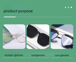 Estuche plegable Vintage para <span class=keywords><strong>Cartier</strong></span>, caja de cuero de lujo de gama alta para <span class=keywords><strong>gafas</strong></span> de sol, protección de almacenamiento conveniente para hombres y mujeres - Product Image 6