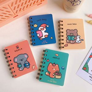 Cartoon <b>Cute</b> A7 Spiral Bound Mini Blank <b>Notebook</b> 80 Sheets Students Carry Office Pocket Notepad Gift for Learning Planning - Product Image 6