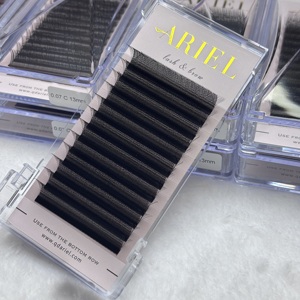 Venta al por mayor <span class=keywords><strong>de</strong></span> fábrica Y W U Shape Lash Extension Cilios Tejido a mano Clover Individual Lash <span class=keywords><strong>De</strong></span> Pestaas Easy Graft Cilia YY Lash Trays - Product Image 3