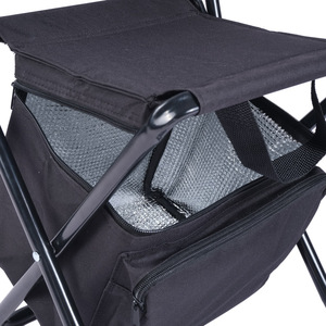 Chaise de loisirs <span class=keywords><strong>et</strong></span> de pêche pliante extérieure portable avec dossier comprenant un sac de rangement - Product Image 5