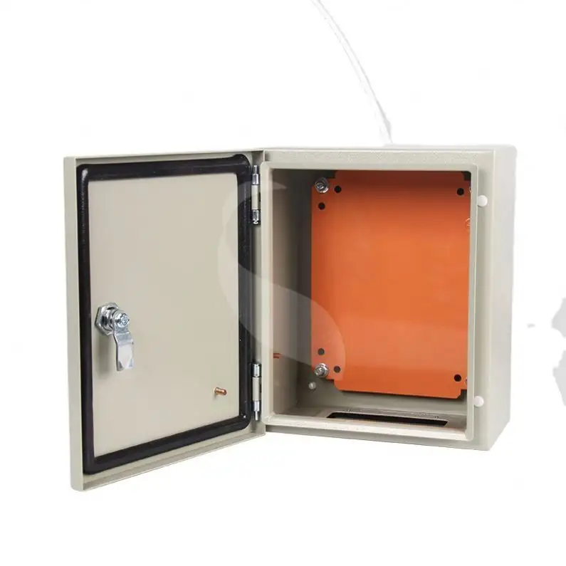 Outdoor IP66 Wall Mount Electrical Metal Waterproof Power Distribution Enclosure Box