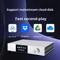 Reproductor de música digital HIFI sin pérdidas Audio Streamer Decodificador Preamplificador Red integrada Reproductor multimedia Conectividad inalámbrica