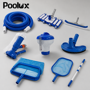 Épuisette professionnelle pour piscine, robuste, avec sac profond, outil de nettoyage pour piscine et <span class=keywords><strong>spa</strong></span>, pour l'élimination des feuilles et des débris - Product Image 1
