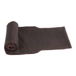 Brillant universel cousu à la main bling <span class=keywords><strong>volant</strong></span> <span class=keywords><strong>couvre</strong></span> <span class=keywords><strong>cuir</strong></span> véritable bricolage couture pour toutes les voitures - Product Image 5