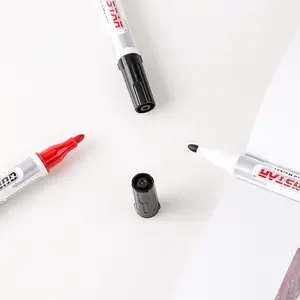 Colorful Custom White Board Pen Set Dual Tip Erasable Dry Markers Double Side Whiteboard Marker Pen