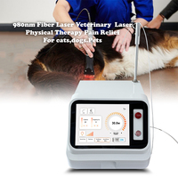 Best Selling High Quality Professional Dog Veterinary Hospital Laser 980nm Surgical Physical Therapy Equipment 30W Air Cooling
