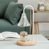 Lampe de table d'aromathérapie à température réglable pour la fusion des bougies, chauffe-bougie électrique