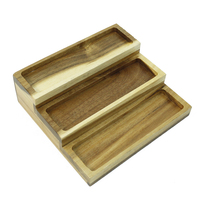 Organisateur de support d'épices à 3 étages pour comptoir d'armoire de cuisine Natural House avec logo personnalisé