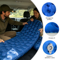 Colchoneta Inflable Ultraligera 3.1R, Impermeable, para Camping y Senderismo, 4 Estaciones