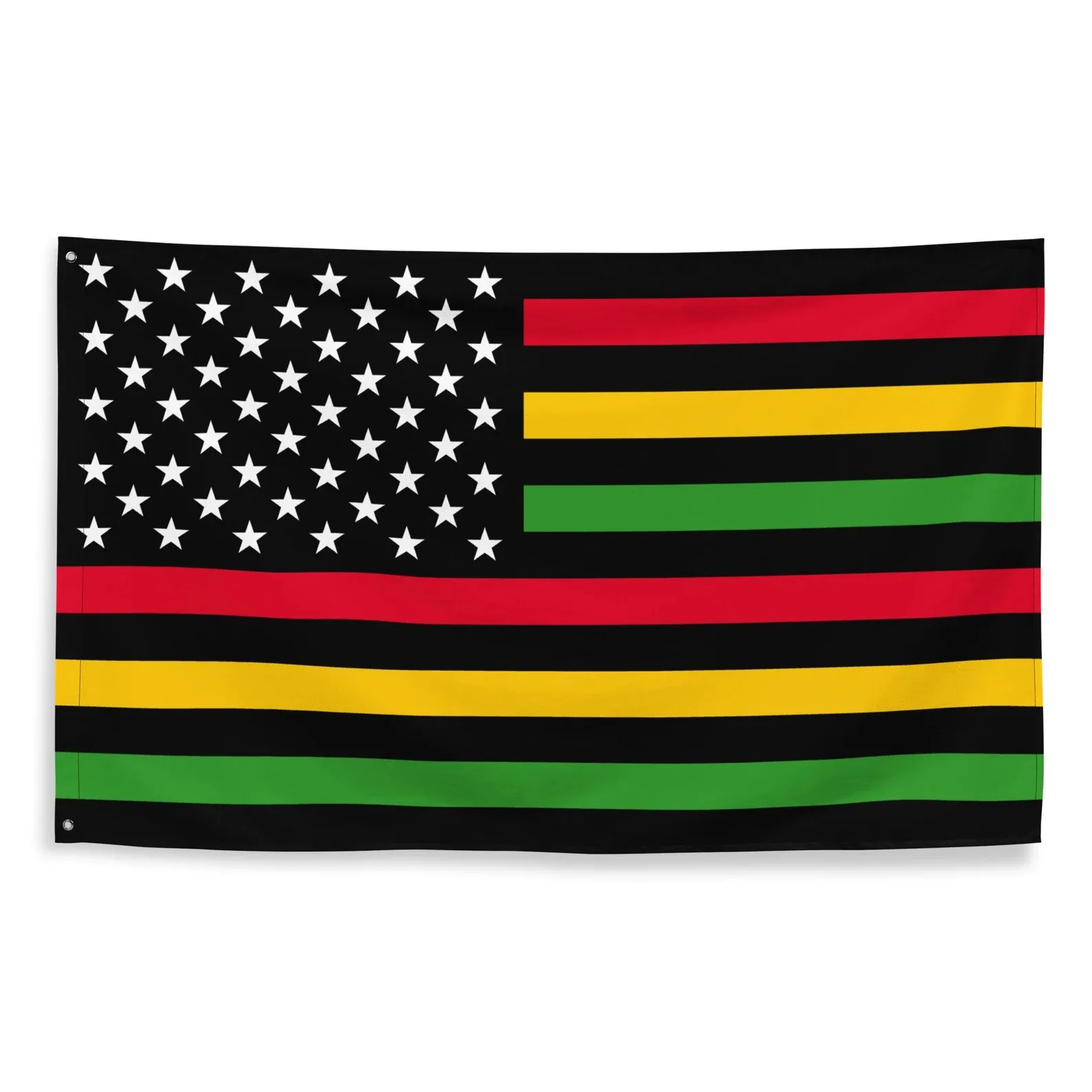 Individuelle pan-amerikanische afrikanische Black Lives Matter Flagge 3 x 5