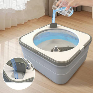 360 microfibre simple seau vadrouille ensemble télescopique <span class=keywords><strong>en</strong></span> acier inoxydable pôle Spin caractéristique <span class=keywords><strong>pour</strong></span> la séparation de l'eau sale <span class=keywords><strong>pour</strong></span> le nettoyage des sols - Product Image 5