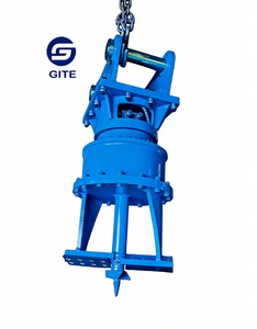 Offre Spéciale <span class=keywords><strong>GITE</strong></span> GT-V02 Fraiseuse de souches d'arbres pour excavatrice, attache forestière robuste pour l'élimination des souches avec moteur - Product Image 3