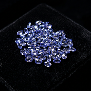 Piedra de Tanzanita Azul Violeta de 6x4 mm, Corte Ovalado Natural de Alta Calidad, Gema Suelta de la Mejor Calidad para Joyería - Product Image 4