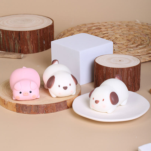 2025 새로운 Tpr 깜박이는 퍼퍼 볼 라이트 토끼 퍼퍼 볼 동물 장난감 부드러운 장난감 탄력 공 - Product Image 5